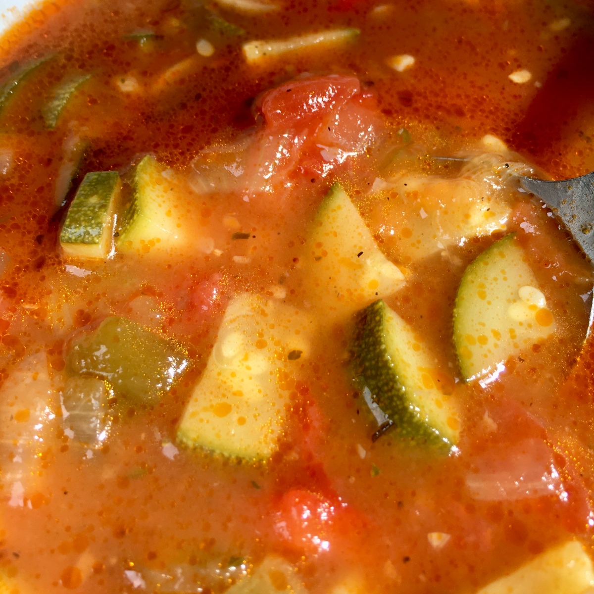 Spicy Tabasco Garden Vegetable Soup